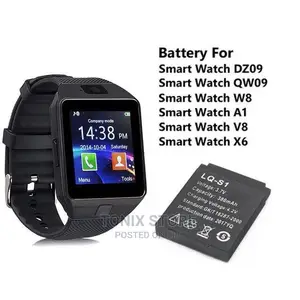 Replacement Battery for Smartwatch (DZ09,A1,V8,X6,GT08,Etc.)