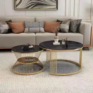 Marble Top Center Table Set