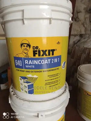 Dr. Fixit 640 Raincoat 2 in 1 Roof and External Waterproof