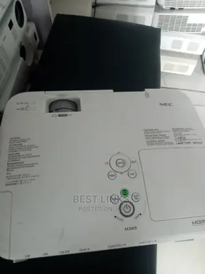 Nec Projector With Hdmi, Vga, Lan, Usb and Other Ports