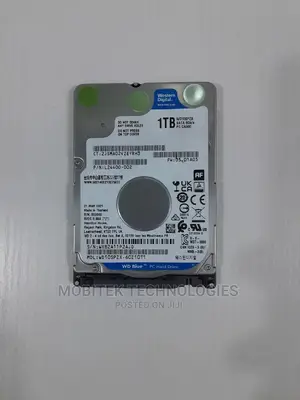 1tb Wd Sata 2.5" Laptop Hard Drive