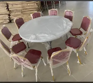 5ft/10seater Banquet Plain Table