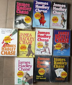James Hadley Chase Book Bundle (Set of 10)