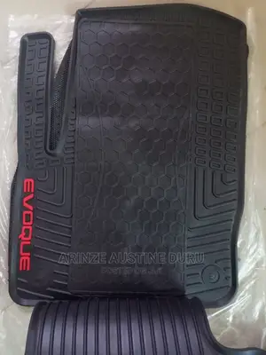 All Weather Black Rubber Floor Mat 2011-2015 for Evoque