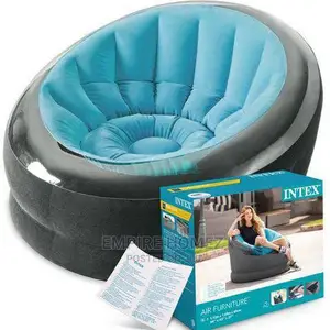 Inflatable Empire Chair Sky Blue