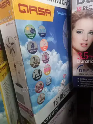 Rechargeable & Solar Fan