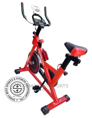 Spinning Bike Red Colour