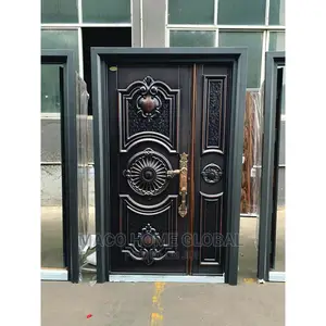 4ft by 7ft Cast Copper Door