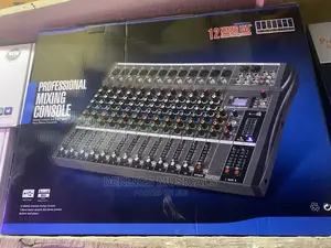 Yamaha 12 Channels Professional Live Mixer Wit Bluetooth/Usb