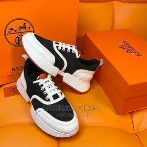 Hermes Leather Sneakers