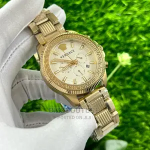 Original VERSACE Gold Stainless Steel Available in Store