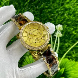 Original MICHAEL KORS Gold Chain Watch Available in Store