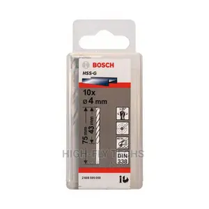Bosch Metal Drill Bit 4X43X75MM