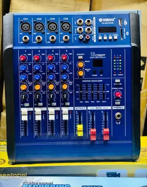 Yamaha 4 Channels Powered Mixer Amplifier  Usb Bluetooth
