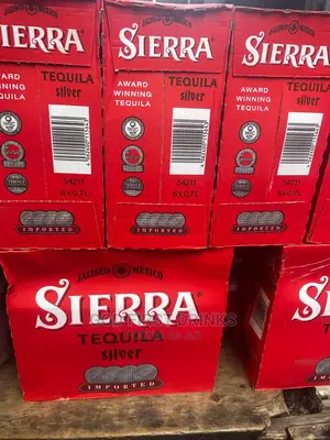 SIERRA Silver Tequila X 6 Bottles