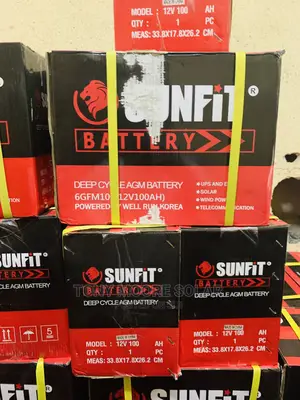 Sunfit 100ah 12v Dry Cell Battery