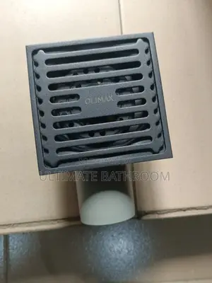Black Drain With Trap