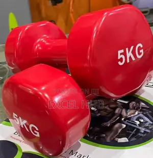 5kg Aerobic Dumbbell New Pair 110