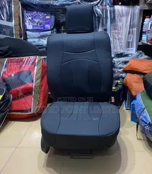 Concord Leather Seat Cover Black