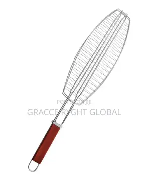 Fish Shaped Mesh / Basket Barbecue Grilled