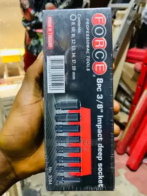 Force 8pcs 3/8" Impact Deep Socket