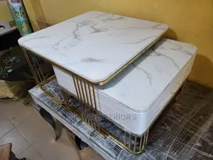 Marble Center Table With Extension