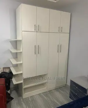 Luxury Four Doors Wardrobe With Shoe Rack