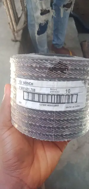 Flap Disc for Metal 115 Mm, 22.23 Mm, 60 Grit - 10pcs