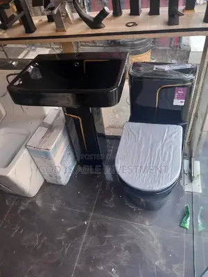 Black Executive Water Closet