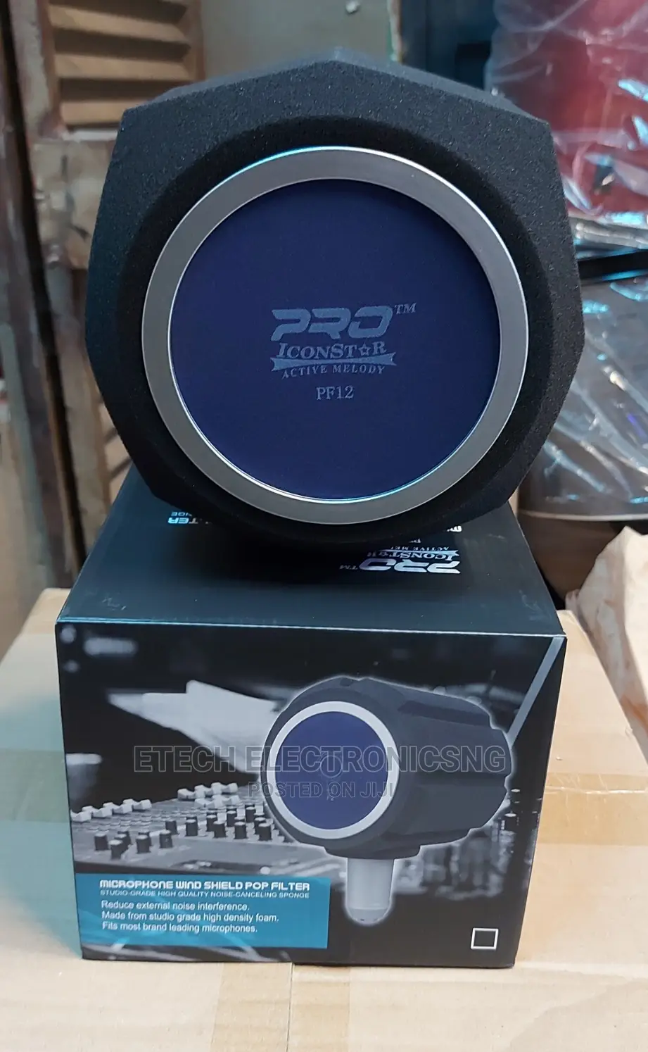 PRO ICON STAR Studio Microphone Screen Pf12