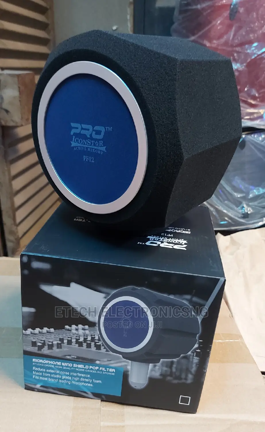 PRO ICON STAR Studio Microphone Screen Pf12
