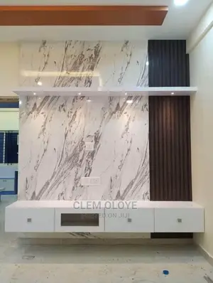 Modern Glossy TV Console