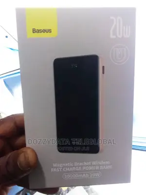 Baseus Magnetic Bracket Wireless Power Bank - 10000mah -20w