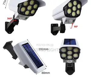 Dummy Camera Solar Light Outdoor Waterproof Motion Sensor