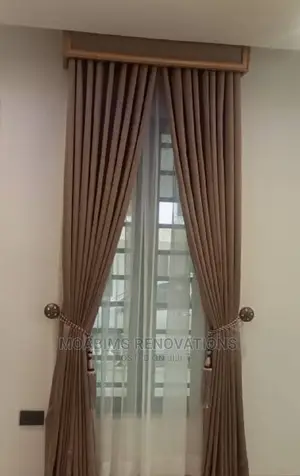 Light Brown VIP Branded Turkish Curtains