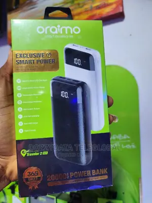 Oraimo P205d Digital Display Power Bank - 20000mah