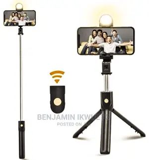 Selfie Stick S03 With Bluetooth Wireless Remote Shutter