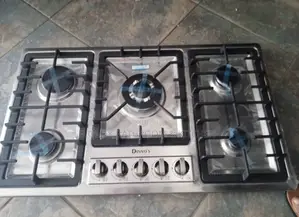 5 Burner Stainless Steel Gas Cooker(Revita)