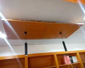 Chandelier Laminate Board Cover With Grooves Light