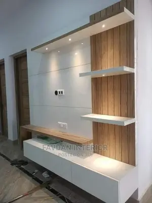 Wall Cladding TV Console