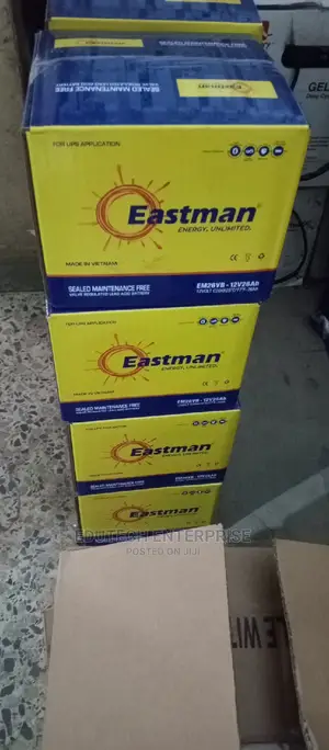 26ah/12v Eastman Battery With Warranty of 1yr