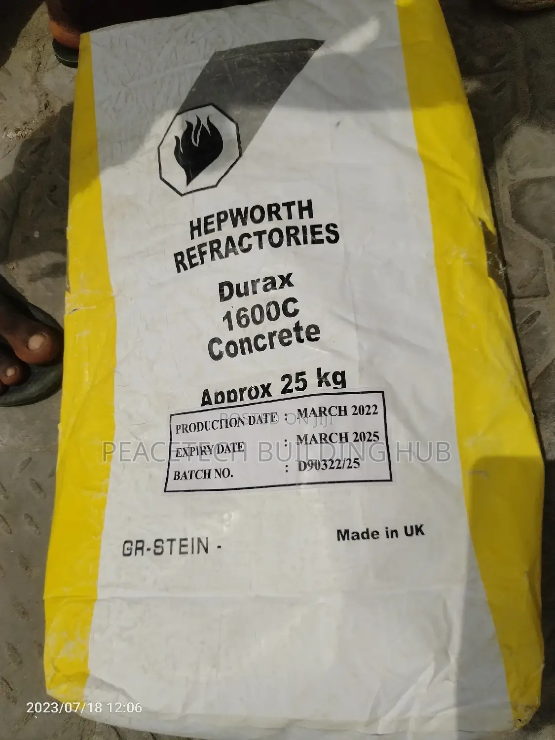Refractory Fireproof Cement
