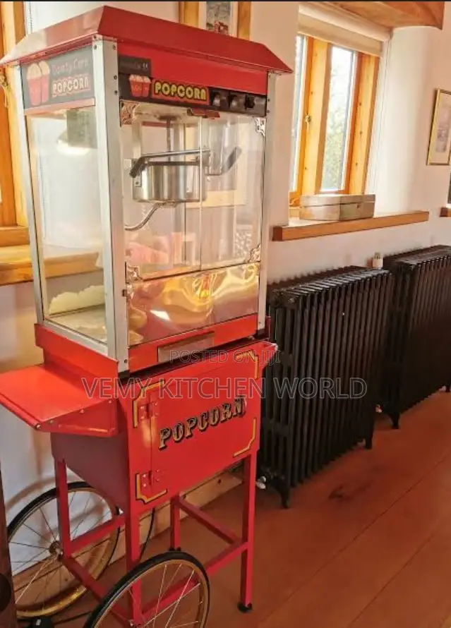 Popcorn Machine With Cart