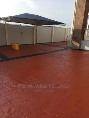 Stamped Concrete Floor (Ashlar Pattern)