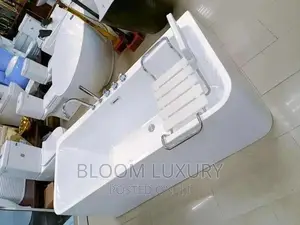 Pure Acrylic Bath With Hot and Cold Water Control and Tap