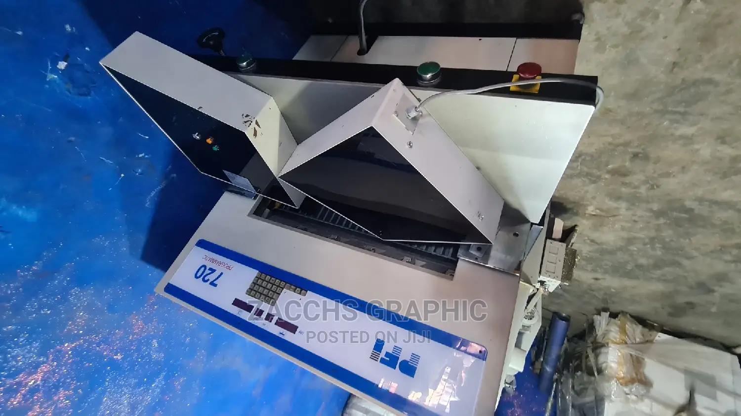 Paper Cutting Machine Programing