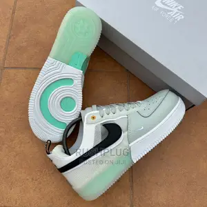 Luxury Nike Airforce 1 Type React Tri-color Sneakers