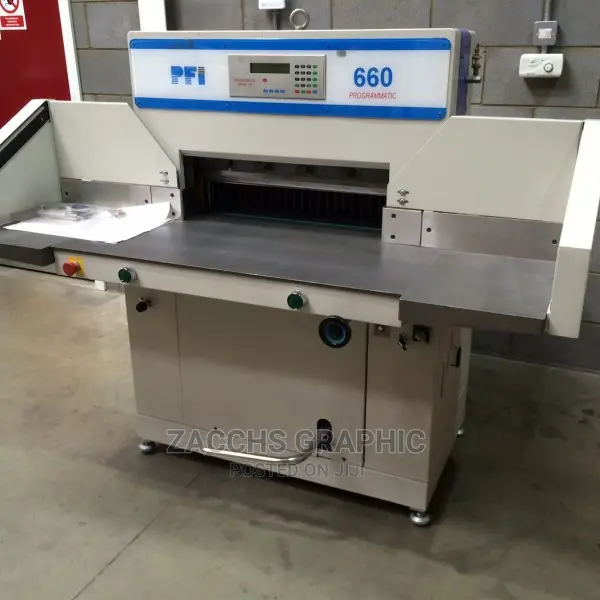 Paper Cutting Machine Programing