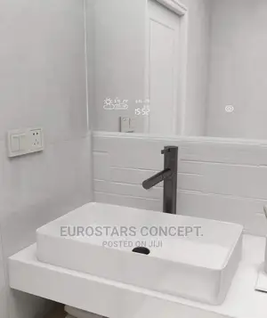 White Long Ceramic Wash Hand Basin
