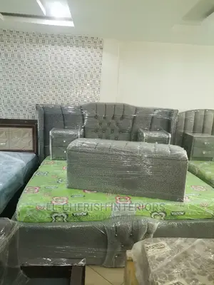 Lush Gray Bed